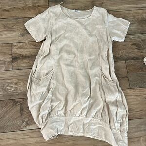 Mel Amelia short sleeve dress with pockets